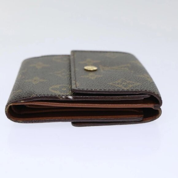 LOUIS VUITTON Monogram Portefeuille Elise Wallet M61654 LV Auth 50892 - Picture 4 of 16